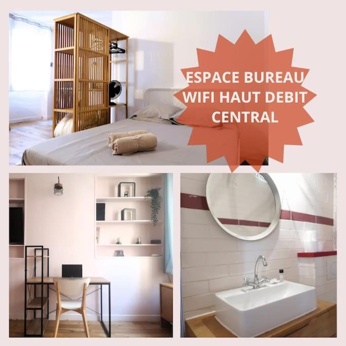 Central Coeur De Marseille-Wifi Haut Debit, Bureau 外观 照片